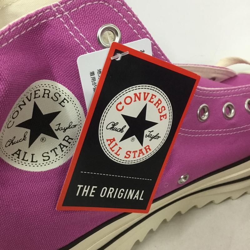 コンバース CONVERSE スニーカー スニーカー 1SD057 ALL STAR BT SHARKSOLE HI 30cm 箱有 30.0cm ロゴ、文字 紫 / パープル /  メンズ USED 古着 中古 10139945
