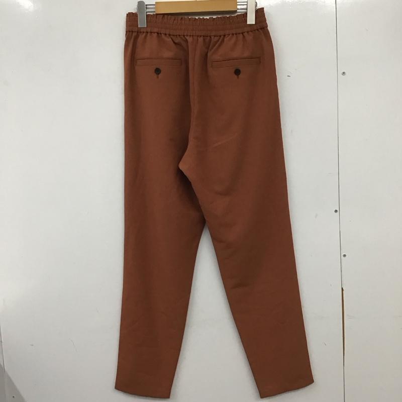 グリーンレーベルリラクシング green label relaxing パンツ スラックス 3614-126-2368 オルマイパンツ テーパードパンツ 38 無地 茶 / ブラウン /  レディース USED 古着 中古 10139951