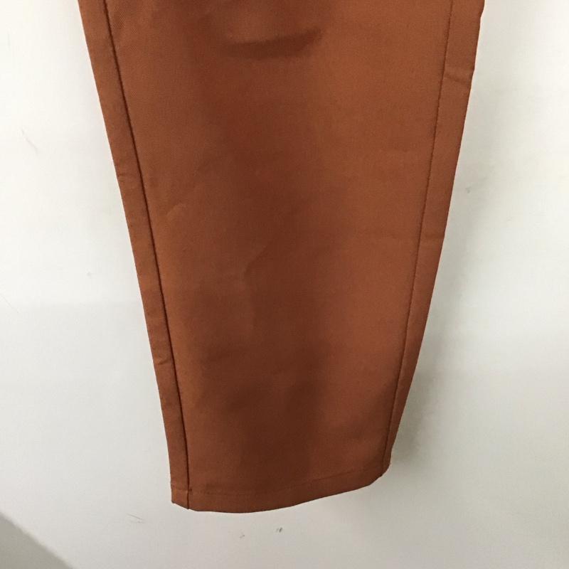 グリーンレーベルリラクシング green label relaxing パンツ スラックス 3614-126-2368 オルマイパンツ テーパードパンツ 38 無地 茶 / ブラウン /  レディース USED 古着 中古 10139951