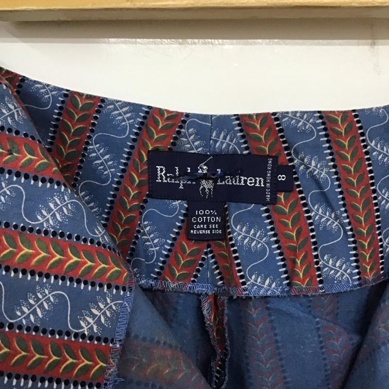 ラルフローレン RALPHLAUREN パンツ スラックス 8 総柄 マルチカラー / マルチカラー /  レディース USED 古着 中古 10139962