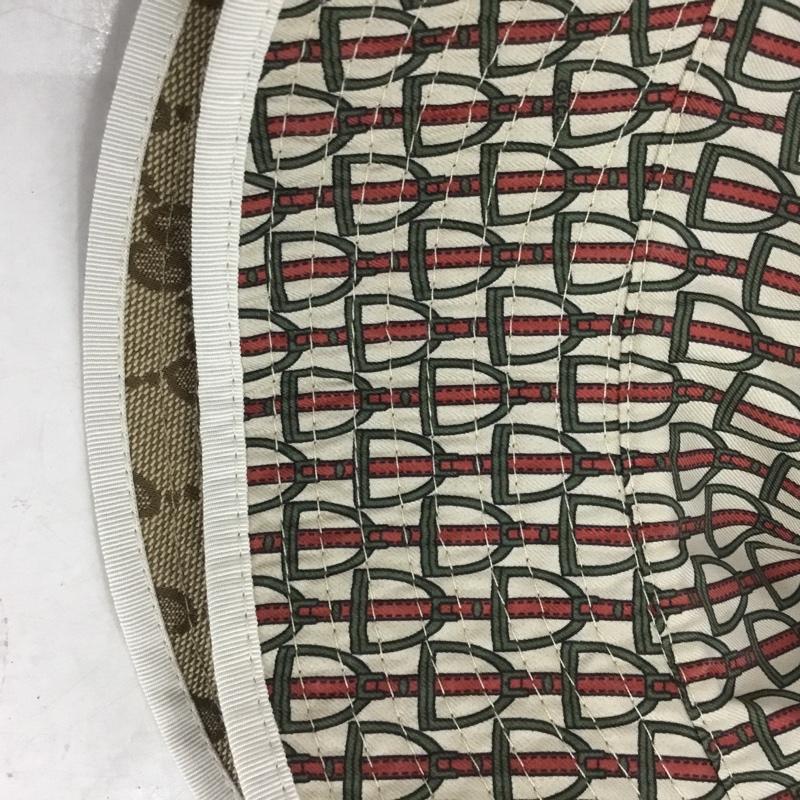 グッチ GUCCI 帽子 ハット 768481 GGキャンバス 総柄 ベージュ / ベージュ /  メンズ USED 古着 中古 10139983