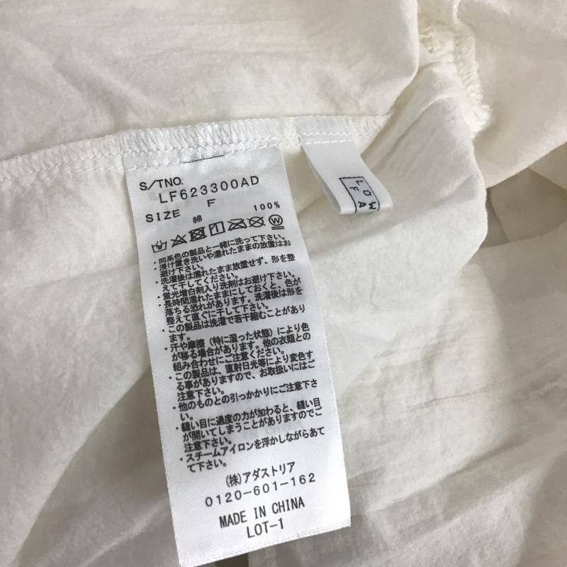 ローリーズファーム LOWRYS FARM シャツ、ブラウス 七分袖 FREE 無地 白 / ホワイト /  レディース USED 古着 中古 10139989