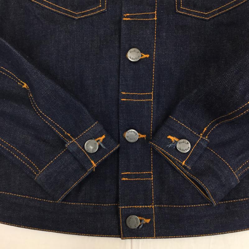 ヌーディージーンズ Nudie Jeans ジャケット、上着 ジャケット、ブレザー XS 無地 インディゴ / インディゴ /  メンズ USED 古着 中古 10140004