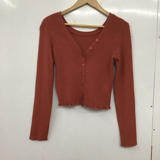 アルシーヴ archives カーディガン 長袖 M 無地 茶 / ブラウン /  レディース USED 古着 中古 10140021