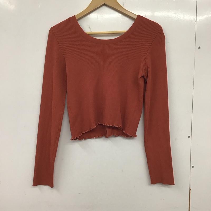 アルシーヴ archives カーディガン 長袖 M 無地 茶 / ブラウン /  レディース USED 古着 中古 10140021