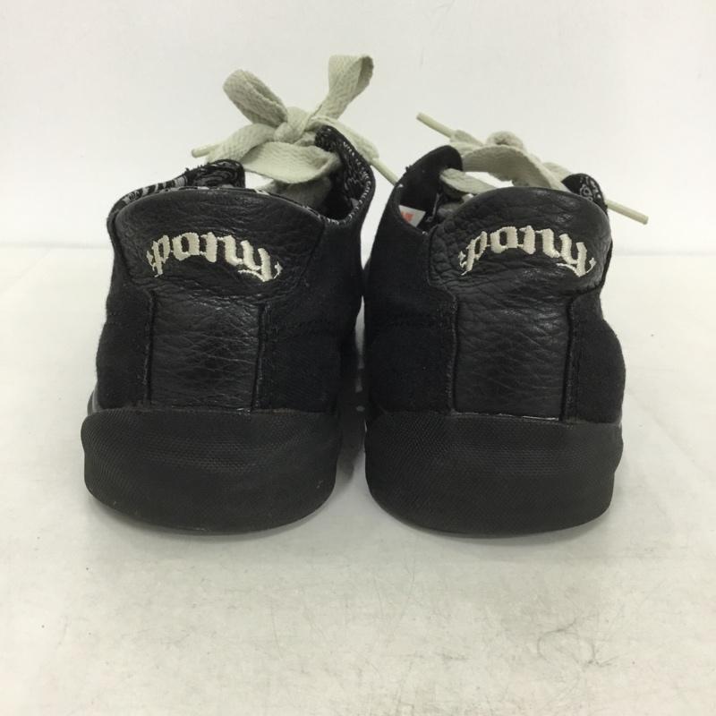 ポニー PONY スニーカー スニーカー F5-04-GG Snoop Dogg SNOOPADOOPA LOW US9.5 US：9.5 ロゴ、文字 黒 / ブラック /  メンズ USED 古着 中古 10140026