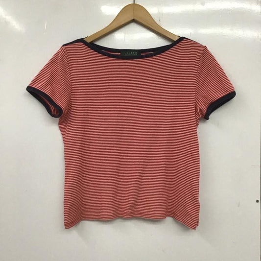 ローレン LAULEN カットソー 半袖 S ボーダー柄 マルチカラー / マルチカラー /  レディース USED 古着 中古 10140054