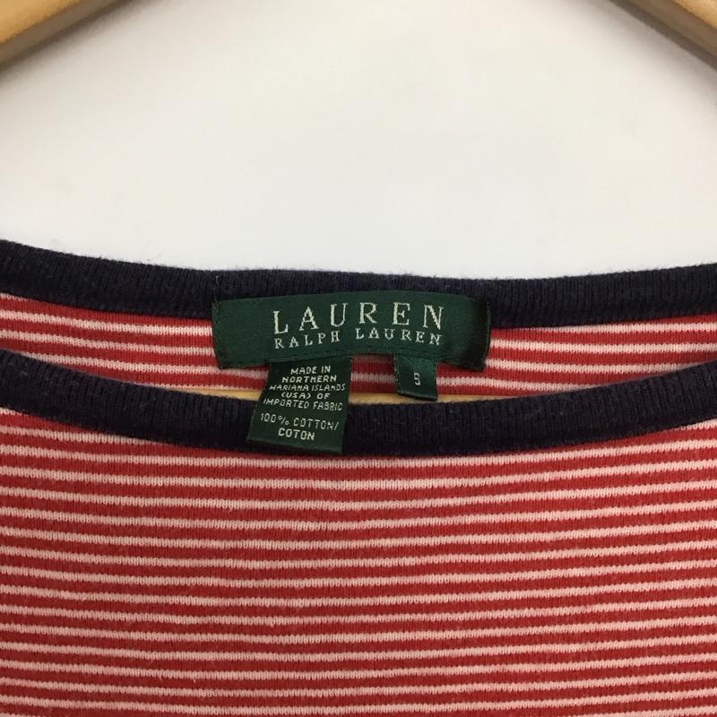 ローレン LAULEN カットソー 半袖 S ボーダー柄 マルチカラー / マルチカラー /  レディース USED 古着 中古 10140054