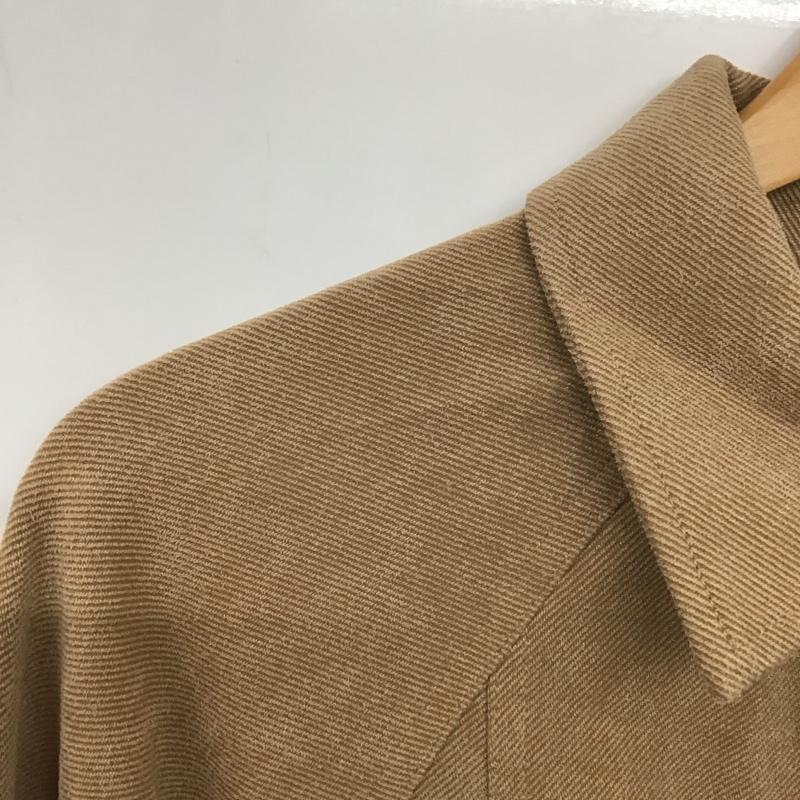 フーズフーチコ who s who Chico シャツ、ブラウス 長袖 FREE 無地 茶 / ブラウン /  レディース USED 古着 中古 10140058