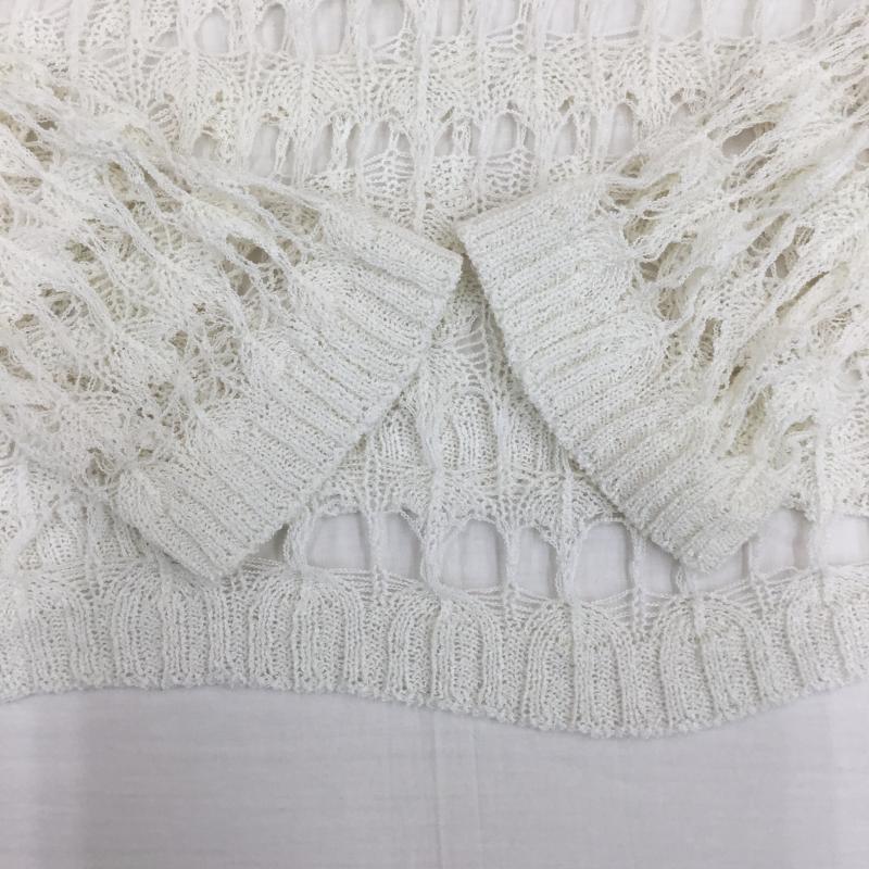セレクトモカ select MOCA カットソー 長袖 FREE 無地 白 / ホワイト /  レディース USED 古着 中古 10140081
