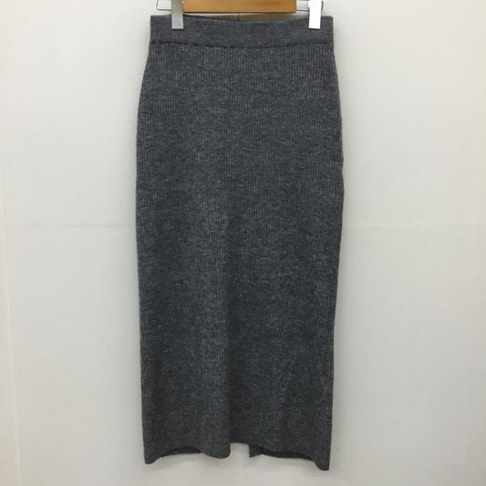 アズールバイマウジー AZUL BY MOUSSY スカート ロングスカート 250FAB71-446B M 無地 灰 / グレー /  レディース USED 古着 中古 10140085