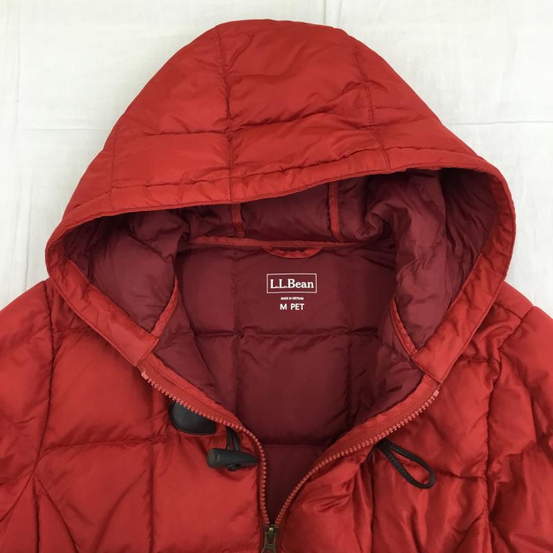 エルエルビーン L.L.Bean ジャケット、上着 ダウンジャケット 285552 M 無地 赤 / レッド /  レディース USED 古着 中古 10140095