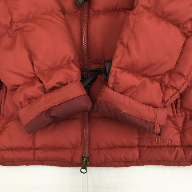エルエルビーン L.L.Bean ジャケット、上着 ダウンジャケット 285552 M 無地 赤 / レッド /  レディース USED 古着 中古 10140095