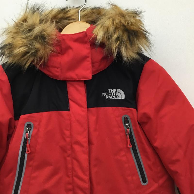 ザノースフェイス THE NORTH FACE ジャケット、上着 ダウンジャケット NFJ1DF81 サミットシリーズ アスガルド M ロゴ、文字 黒 / ブラック / X 赤 / レッド /  レディース USED 古着 中古 10140096