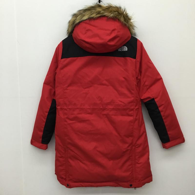 ザノースフェイス THE NORTH FACE ジャケット、上着 ダウンジャケット NFJ1DF81 サミットシリーズ アスガルド M ロゴ、文字 黒 / ブラック / X 赤 / レッド /  レディース USED 古着 中古 10140096