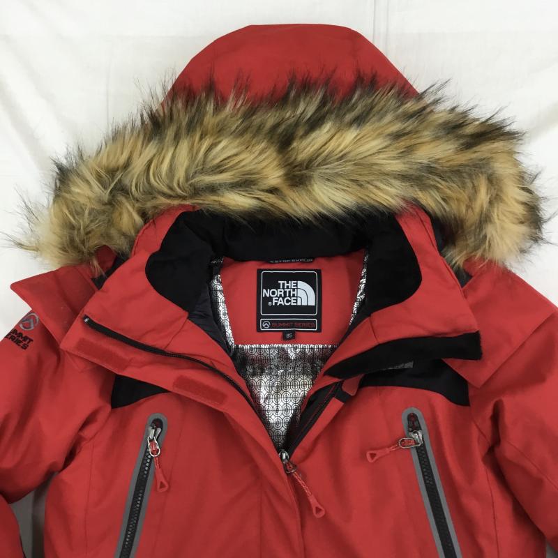 ザノースフェイス THE NORTH FACE ジャケット、上着 ダウンジャケット NFJ1DF81 サミットシリーズ アスガルド M ロゴ、文字 黒 / ブラック / X 赤 / レッド /  レディース USED 古着 中古 10140096
