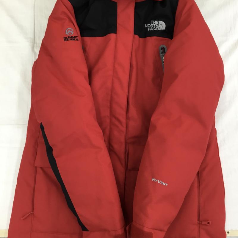 ザノースフェイス THE NORTH FACE ジャケット、上着 ダウンジャケット NFJ1DF81 サミットシリーズ アスガルド M ロゴ、文字 黒 / ブラック / X 赤 / レッド /  レディース USED 古着 中古 10140096