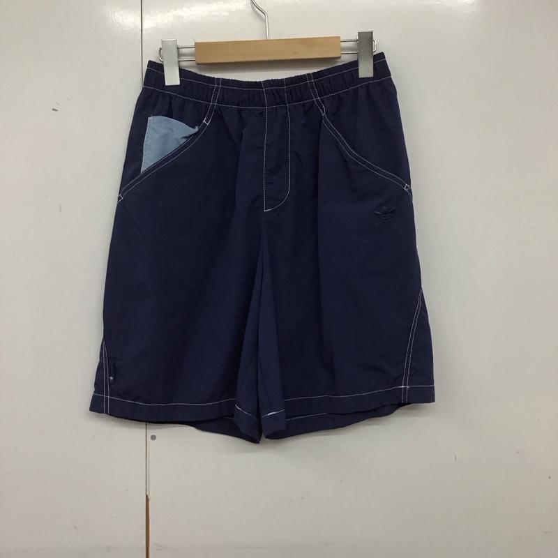 アディダス adidas パンツ ショートパンツ ショートパンツ ハーフパンツ カジュアルパンツ スポーツウェア 無地 青 / ブルー /  メンズ USED 古着 中古 10140126