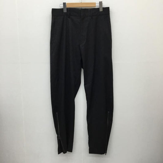 ワイルドテーラーアダムエロペ WILD LIFE TAILOR Adam et Rope  パンツ スラックス ウーステッドパラーシュートパンツ GPS-51060 M 無地 黒 / ブラック /  メンズ USED 古着 中古 10140181