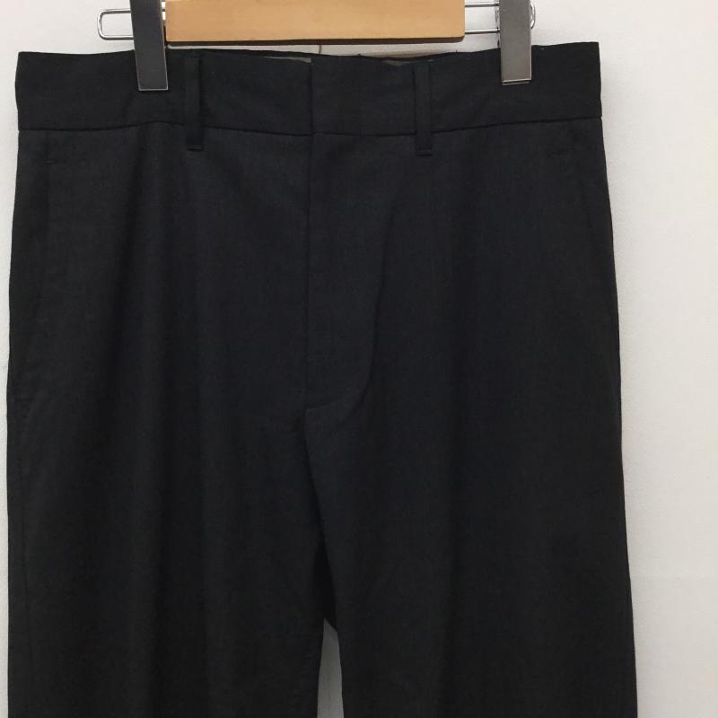 ワイルドテーラーアダムエロペ WILD LIFE TAILOR Adam et Rope  パンツ スラックス ウーステッドパラーシュートパンツ GPS-51060 M 無地 黒 / ブラック /  メンズ USED 古着 中古 10140181