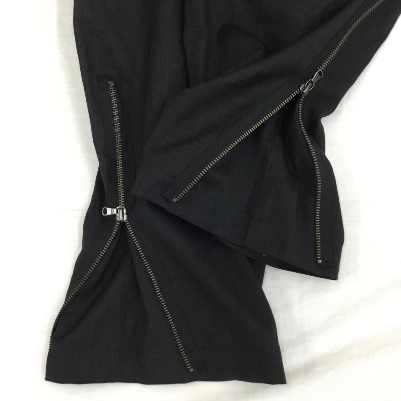 ワイルドテーラーアダムエロペ WILD LIFE TAILOR Adam et Rope  パンツ スラックス ウーステッドパラーシュートパンツ GPS-51060 M 無地 黒 / ブラック /  メンズ USED 古着 中古 10140181