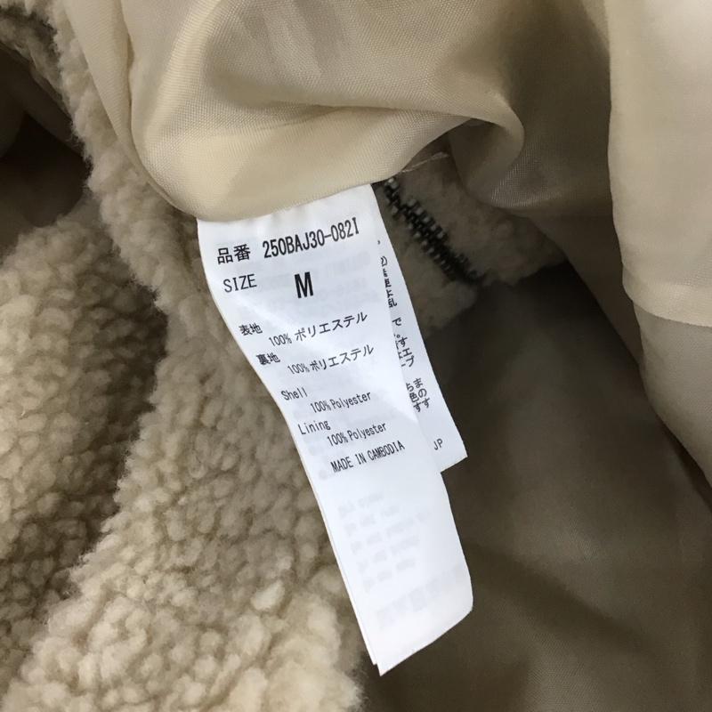 アズールバイマウジー AZUL BY MOUSSY ジャケット、上着 ジャンパー、ブルゾン 250BAJ30-082I BOAショートCT M 無地 ベージュ / ベージュ /  レディース USED 古着 中古 10140215