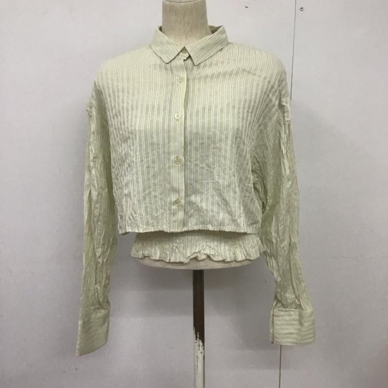 ローリーズファーム LOWRYS FARM シャツ、ブラウス 長袖 FREE ストライプ マルチカラー / マルチカラー /  レディース USED 古着 中古 10140231