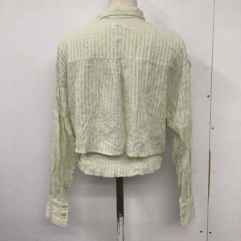 ローリーズファーム LOWRYS FARM シャツ、ブラウス 長袖 FREE ストライプ マルチカラー / マルチカラー /  レディース USED 古着 中古 10140231