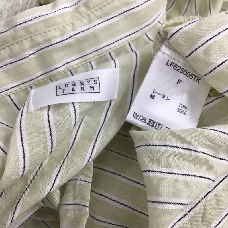 ローリーズファーム LOWRYS FARM シャツ、ブラウス 長袖 FREE ストライプ マルチカラー / マルチカラー /  レディース USED 古着 中古 10140231