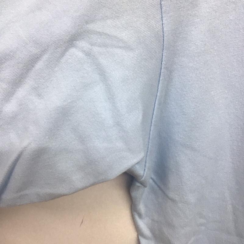 ラファイエット Lafayette Tシャツ 半袖 バックプリント クルーネック XL ロゴ、文字 水色 / ライトブルー /  メンズ USED 古着 中古 10140238