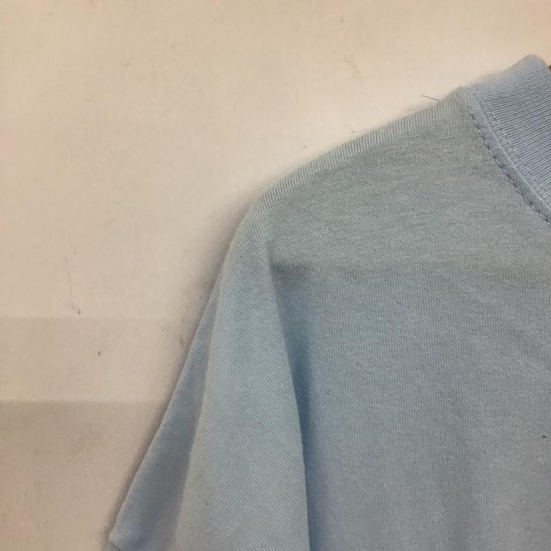 ラファイエット Lafayette Tシャツ 半袖 バックプリント クルーネック XL ロゴ、文字 水色 / ライトブルー /  メンズ USED 古着 中古 10140238
