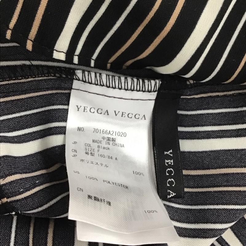 イェッカヴェッカ YECCA VECCA カットソー 半袖 FREE ストライプ マルチカラー / マルチカラー /  レディース USED 古着 中古 10140251