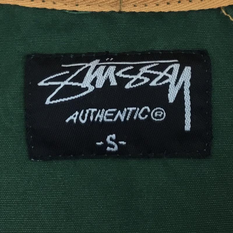 ステューシー STUSSY ジャケット、上着 ジャンパー、ブルゾン S ロゴ、文字 緑 / グリーン /  メンズ USED 古着 中古 10140259