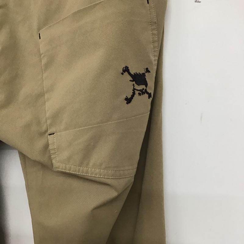 オークリー OAKLEY パンツ ワークパンツ、ペインターパンツ スリムパンツ ストレッチパンツ カジュアルパンツ 32インチ ロゴ、文字 ベージュ / ベージュ /  メンズ USED 古着 中古 10140280