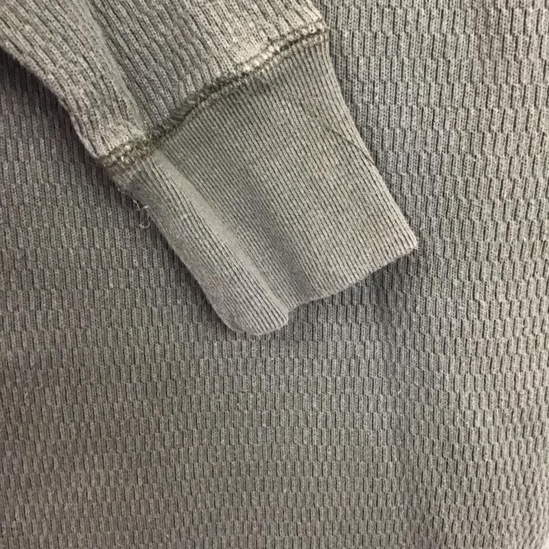 スティーブンアラン Steven Alan カットソー 長袖 長袖カットソー 無地カットソー クルーネック 無地 カーキ / カーキ /  メンズ USED 古着 中古 10140299