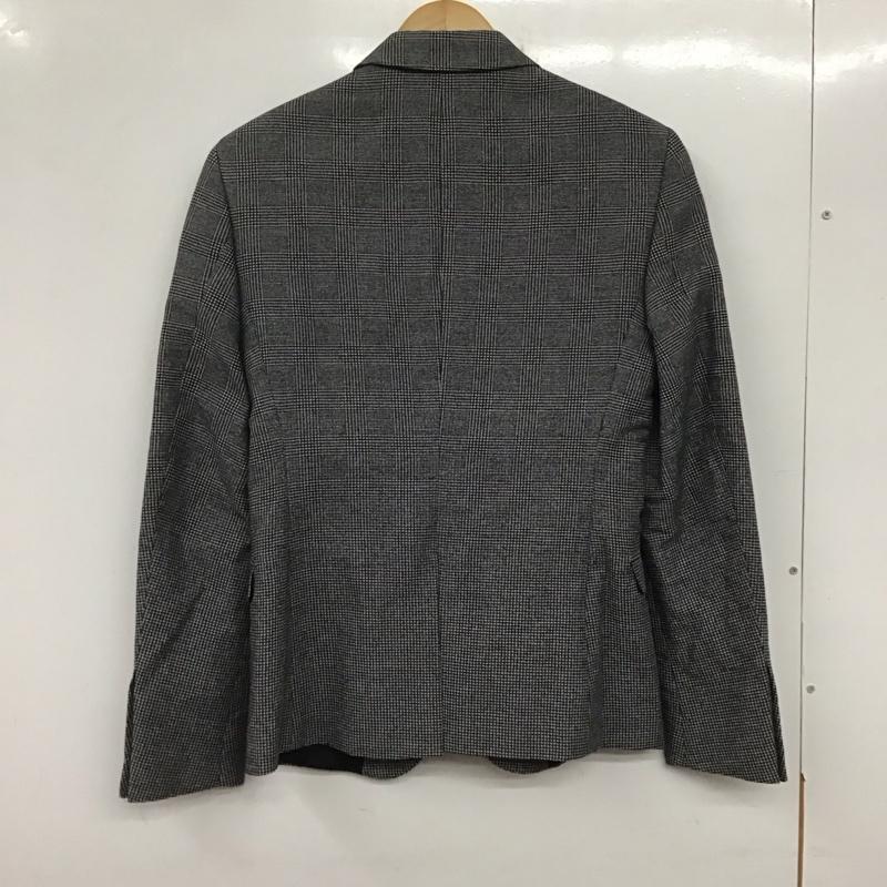 ザラ ZARA ジャケット、上着 ジャケット、ブレザー カジュアルジャケット アウター カラージャケット チェック 白 / ホワイト / X 黒 / ブラック /  メンズ USED 古着 中古 10140301