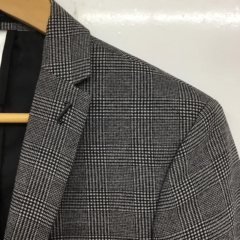 ザラ ZARA ジャケット、上着 ジャケット、ブレザー カジュアルジャケット アウター カラージャケット チェック 白 / ホワイト / X 黒 / ブラック /  メンズ USED 古着 中古 10140301