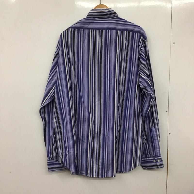 ポロバイラルフローレン Polo by RALPH LAUREN シャツ、ブラウス 長袖 長袖シャツ ストライプシャツ カラーシャツ L ストライプ マルチカラー / マルチカラー /  メンズ USED 古着 中古 10140316