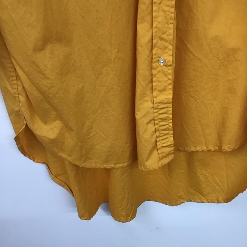 ニコアンド niko and... シャツ、ブラウス 長袖 M 無地 橙 / オレンジ /  レディース USED 古着 中古 10140341