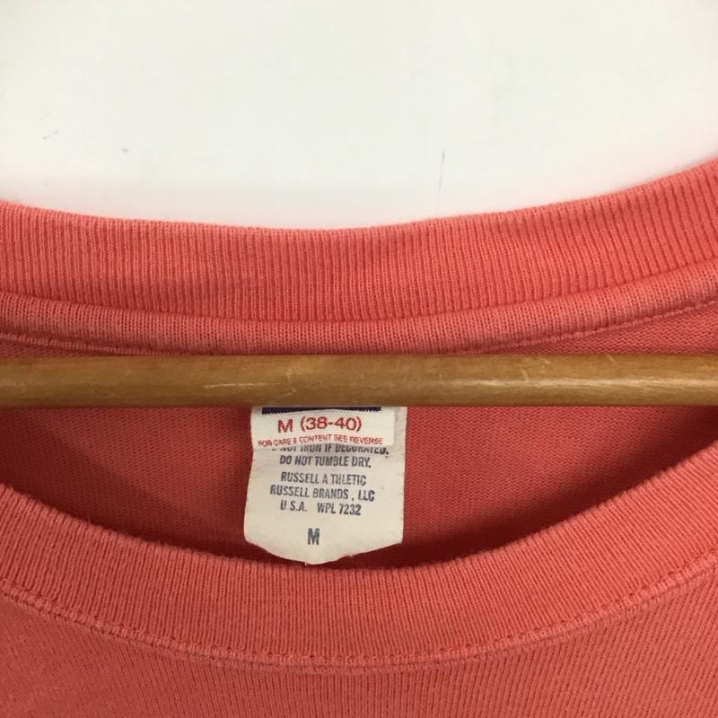 ブルーブルー BLUE BLUE ワンピース ミニスカート M ロゴ、文字 桃 / ピンク /  レディース USED 古着 中古 10140347