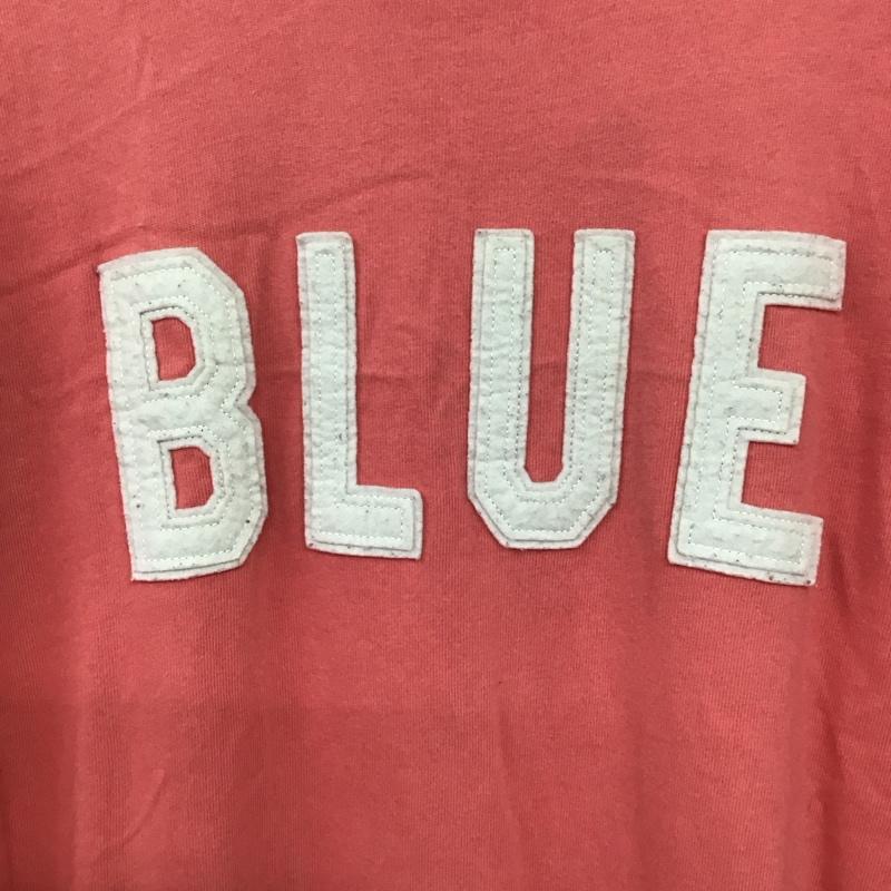 ブルーブルー BLUE BLUE ワンピース ミニスカート M ロゴ、文字 桃 / ピンク /  レディース USED 古着 中古 10140347