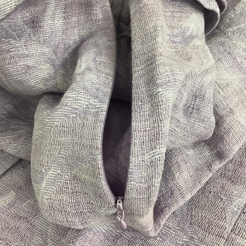 スナイデル SNIDEL スカート ロングスカート SWFS181163 リネンジャガードフラワースカート 0 無地 紫 / パープル /  レディース USED 古着 中古 10140378
