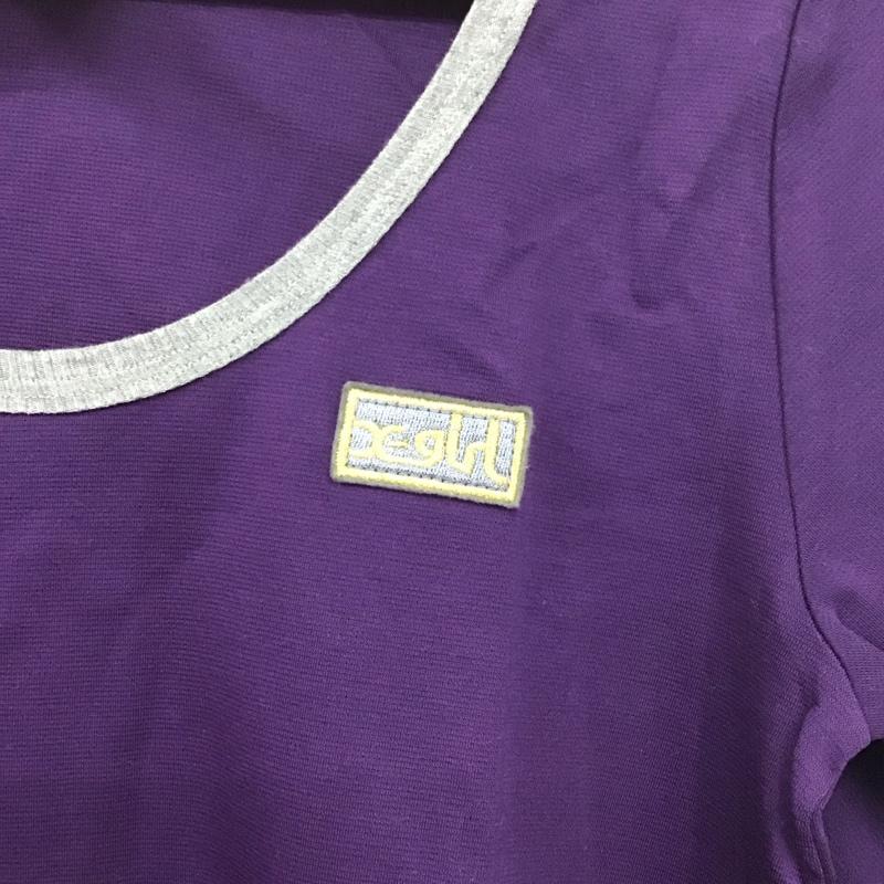 エックスガール X-girl ワンピース ミニスカート 1 無地 紫 / パープル /  レディース USED 古着 中古 10140386