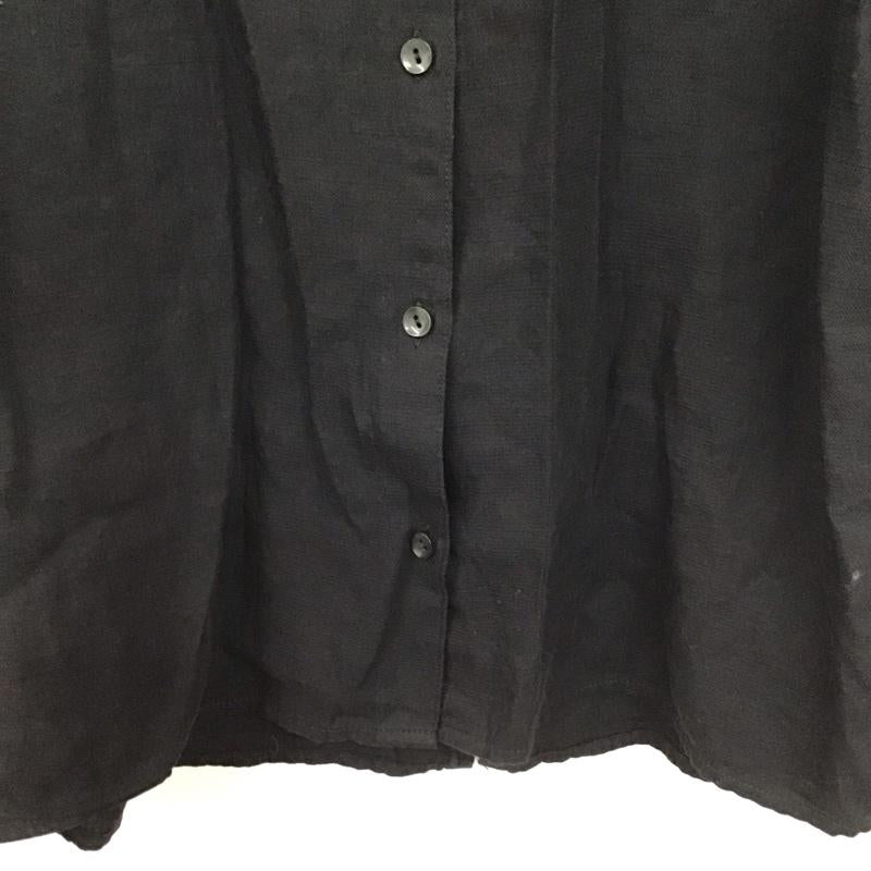サマンサモスモス Samansa Mos2 シャツ、ブラウス 七分袖 FREE 無地 黒 / ブラック /  レディース USED 古着 中古 10140392