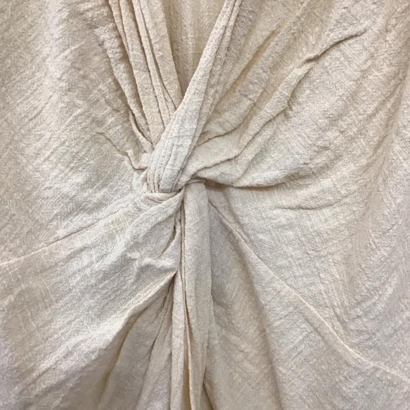 ザラ ZARA カットソー 半袖 S 無地 ベージュ / ベージュ /  レディース USED 古着 中古 10140394