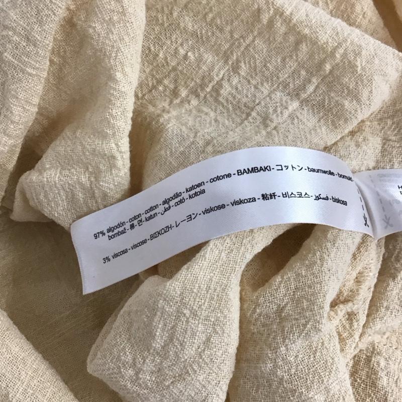 ザラ ZARA カットソー 半袖 S 無地 ベージュ / ベージュ /  レディース USED 古着 中古 10140394