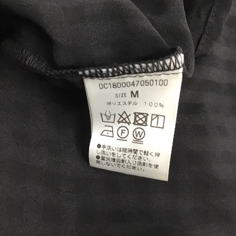 ディスコート Discoat カットソー 半袖 M チェック 黒 / ブラック /  レディース USED 古着 中古 10140397