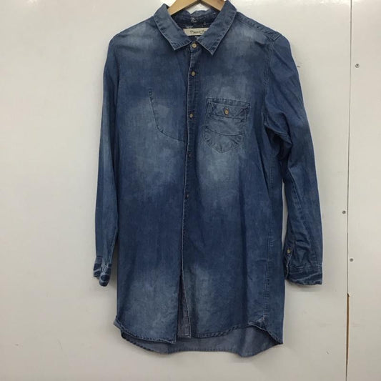 セポ cepo ワンピース ミニスカート M 無地 水色 / ライトブルー /  レディース USED 古着 中古 10140406