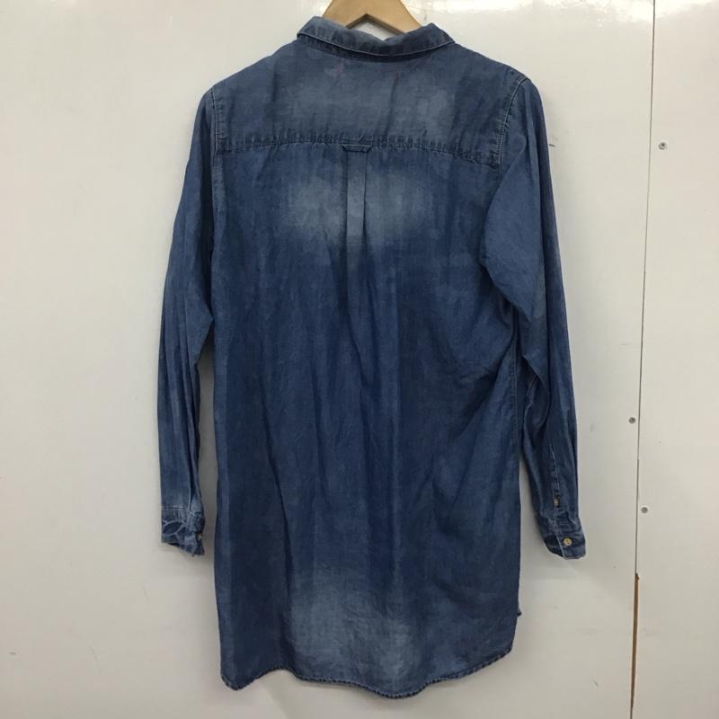 セポ cepo ワンピース ミニスカート M 無地 水色 / ライトブルー /  レディース USED 古着 中古 10140406