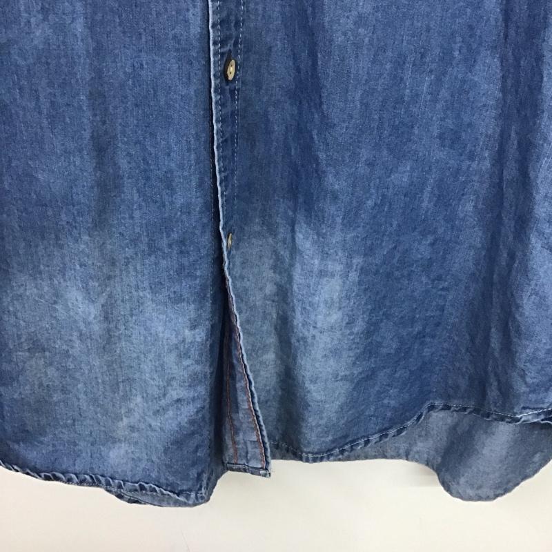 セポ cepo ワンピース ミニスカート M 無地 水色 / ライトブルー /  レディース USED 古着 中古 10140406